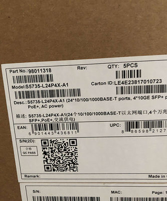 S5735S-L48P4S-A H S5735S-L48P4S-A1 Z Function POE Network Switch met POE functionaliteit