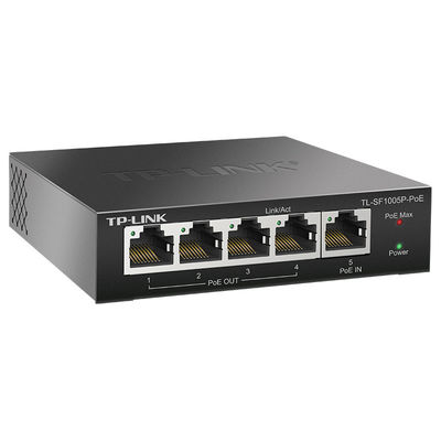 Stock TP-Link TL-SF1005P-POE 5-poort 100M Plug-and-play POE stroomtoevoerschakelaar
