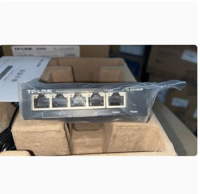 Compacte en krachtige TL-SG1005P 4-poort POE-netwerkschakelaar met externe voeding