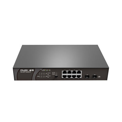 110W stroomvoorziening 8-poort RG-ES110GD-P V2 RG-ES110GDS-P Gigabit POE Access Network Switch