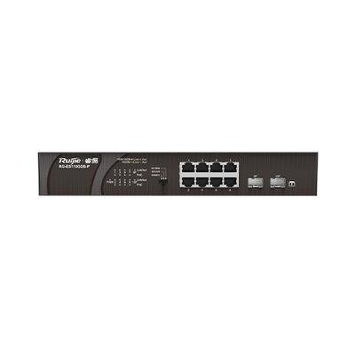 110W stroomvoorziening 8-poort RG-ES110GD-P V2 RG-ES110GDS-P Gigabit POE Access Network Switch