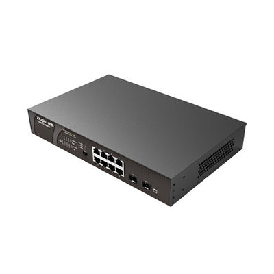 110W stroomvoorziening 8-poort RG-ES110GD-P V2 RG-ES110GDS-P Gigabit POE Access Network Switch