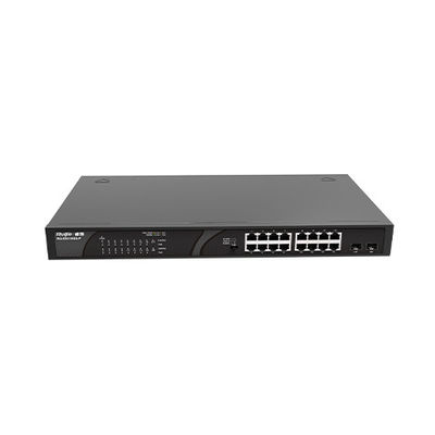 16-poort 100G Plug-and-Play POE Access Network Switch RG-ES118-P met privévorm