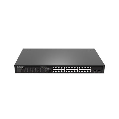 RG-ES126GS-LP24 100G Plug-and-Play POE-toegangsnetwerkschakelaar met 2 upstreampoorten