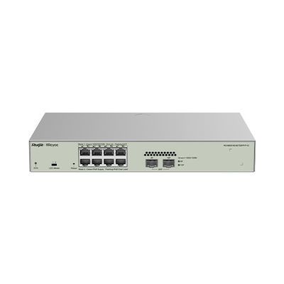Ruijie Reyee RG-NBS3100-8GT2SFP-P 8-poort Gigabit-toegangsschakelaar voor netwerkbeheer